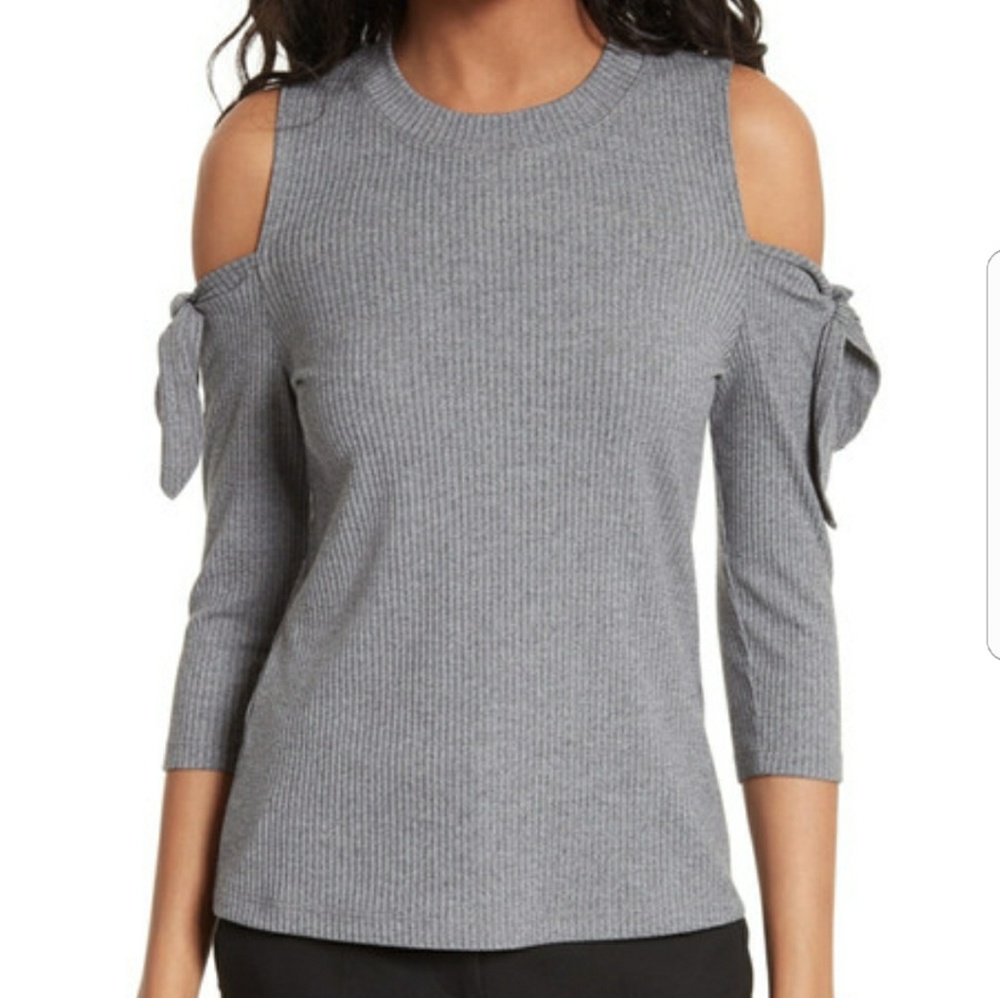 FINAL PRICE Rebecca Taylor Cold Shoulder Top